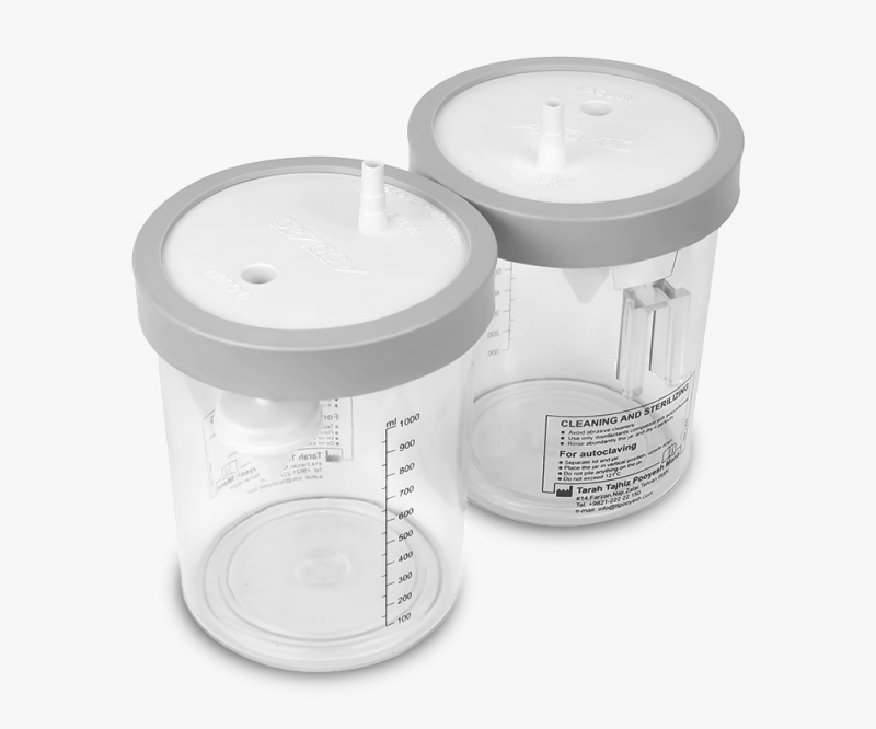 مخزن ۱ لیتری پلی‌کربنات